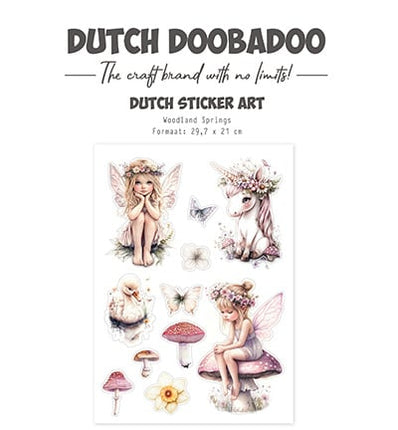 DDBD Transparente Sticker Woodland Springs