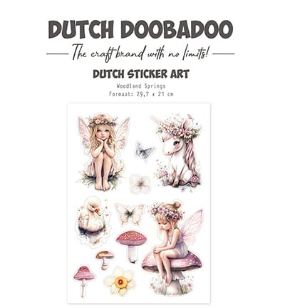 DDBD Transparente Sticker Woodland Springs