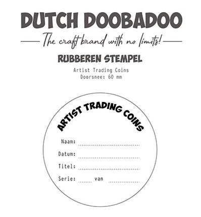 DDBD Gummistempel ATC Text