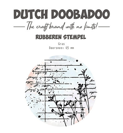 DDBD Gummistempel 4 ATC Blume
