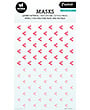 SL Schablone Herzmuster Essentials Nr.175
