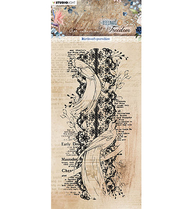 JMA Klarsichtstempel Paradiesvögel Gefühle der Freiheit Nr.421