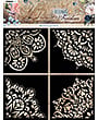 JMA Schablone Mandala Viertel Gefühle der Freiheit Nr.192