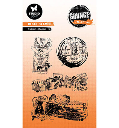 Herbststempel Grunge Kollektion Nr. 451
