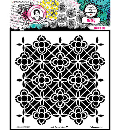 ABM Maske Flower tile Signature Collection Nr.209  