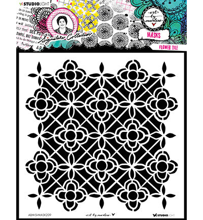 ABM Maske Flower tile Signature Collection Nr.209  