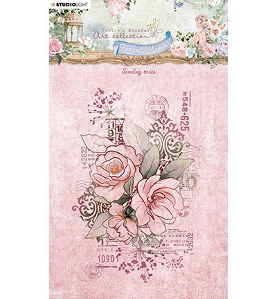 JMA Klarsichtstempel Rosen verschicken Romantische Momente Nr. 481