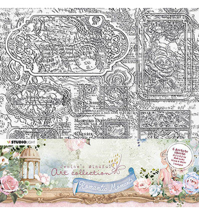 JMA Acetatblätter Tickets & Grunge Romantische Momente Nr. 03