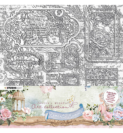 JMA Acetatblätter Tickets & Grunge Romantische Momente Nr. 03