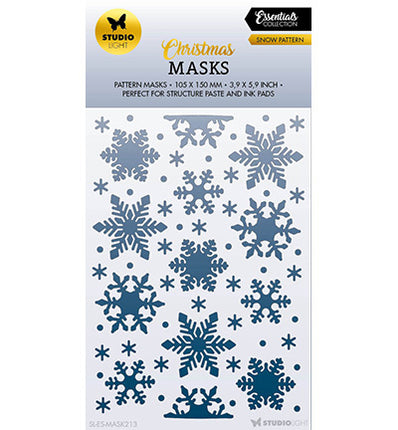 SL Schablone Schneemuster Essentials Nr. 213