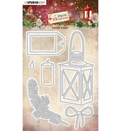 SL Stanzschablone Laternenlandschaft Magisches Weihnachten Nr. 691