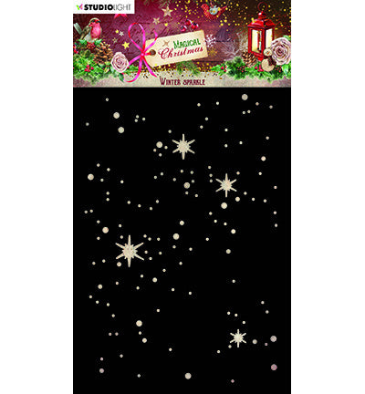 SL Schablone Winterglanz Magisches Weihnachten Nr. 226
