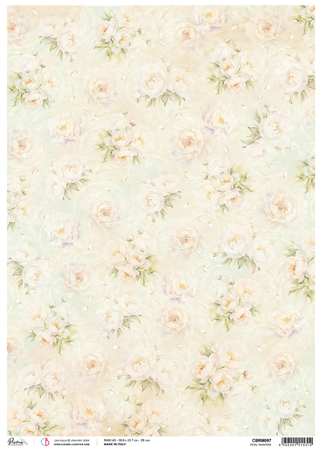 Reispapier A3 Petal Whispers