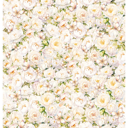 Reispapier A3 Peony Weddings