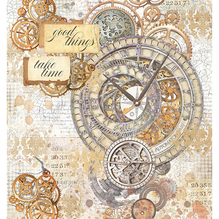 Reispapier A4 Good Things Take Time