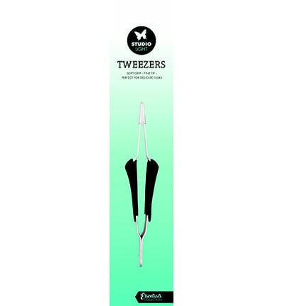 SL Pinzette Soft Grip Feine Spitze Essentials Tools Nr. 02