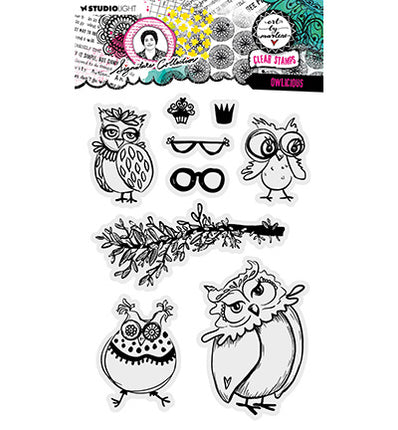 ABM Klarsichtstempel Owlicious Signature Collection Nr. 637
