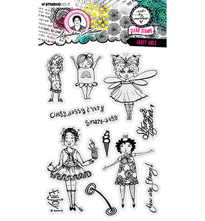 ABM Klarsichtstempel Fancy Girls Signature Collection Nr. 638