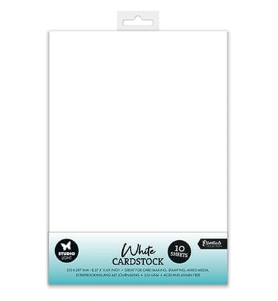 SL Papier-Set Verbrauchsmaterial Weißer Karton 250 g/m² Nr. 39