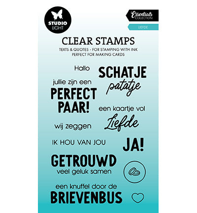 SL Klarsichtstempel Liebe Essentials Nr.641
