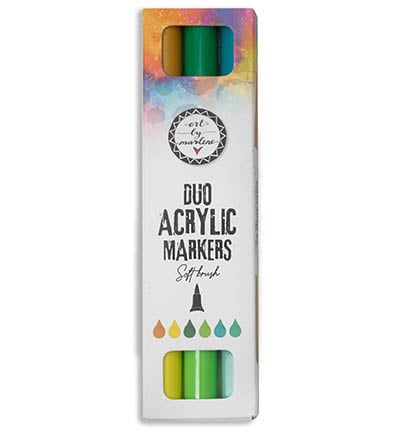 ABM Duo Acrylmarker Grün Essentials Nr.28