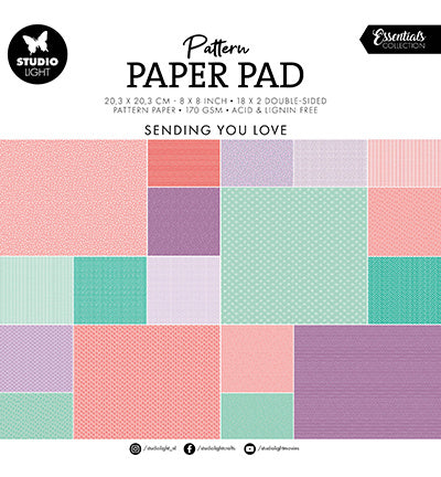 SL Musterpapierblock Hintergrunddesigns Essentials Nr.153