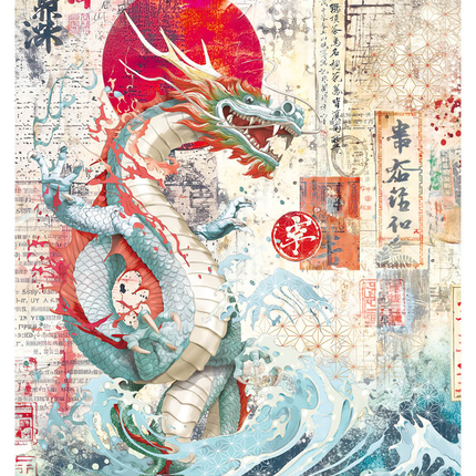 REISPAPIER A4 DER DRACHE