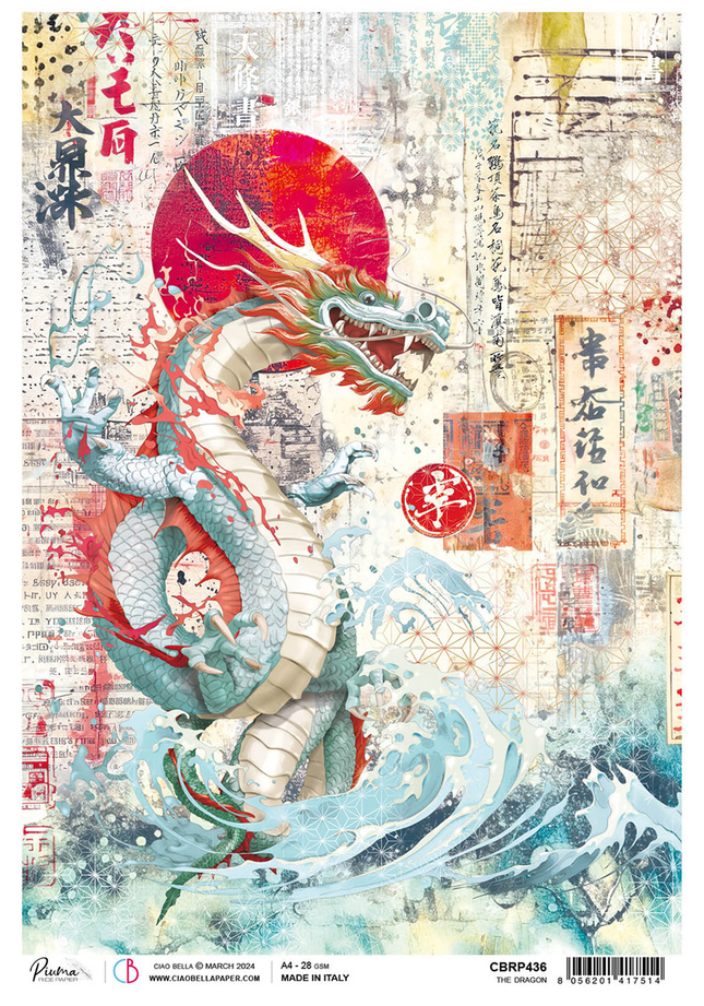 REISPAPIER A4 DER DRACHE