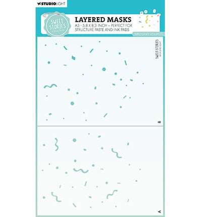 SL Maske Explodierendes Konfetti Sweet Stories Nr. 273
