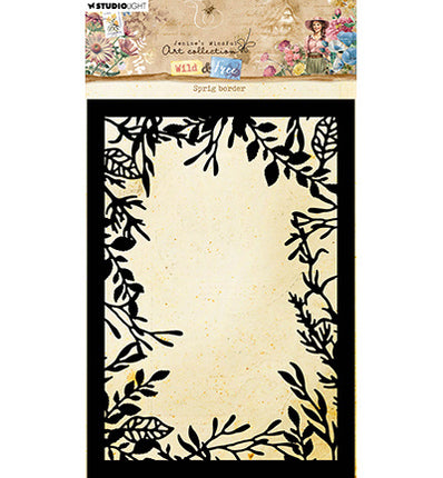 JMA Schablone Zweigrand Wild & Free Nr. 283