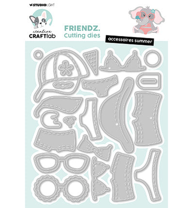 CCL Stanzform Accessoires Sommer Friendz Nr. 834