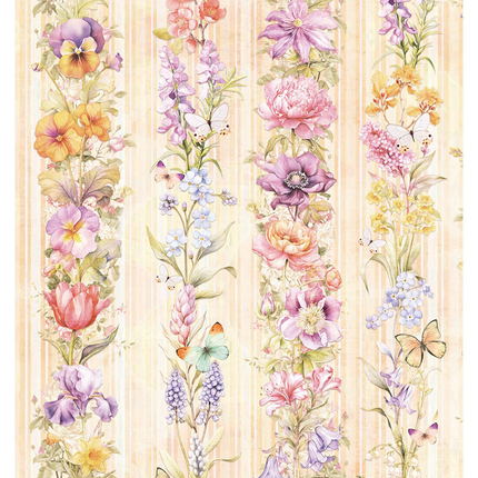 REISPAPIER A4 FLORALES PARFUM