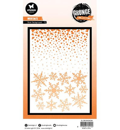 GR Maske Schneehintergrund Grunge Collection Nr. 284