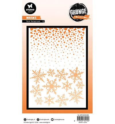 GR Maske Schneehintergrund Grunge Collection Nr. 284