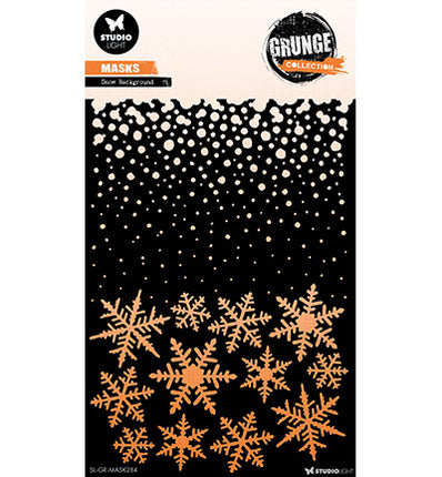 GR Maske Schneehintergrund Grunge Collection Nr. 284