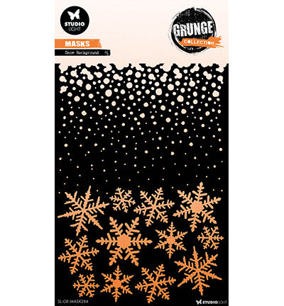 GR Maske Schneehintergrund Grunge Collection Nr. 284