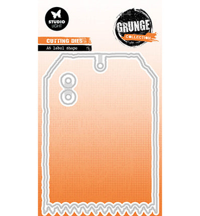 GR Stanzform A6 Etikettenform Grunge Collection Nr. 831