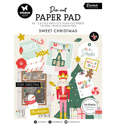SL Stanzpapierblock Süße Weihnachten Essentials Nr. 203