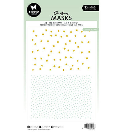 SL Maske Schnee & Sterne Essentials Nr. 290