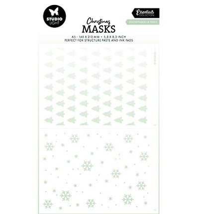 SL Maske Schneeflocken & Bäume Essentials Nr. 291