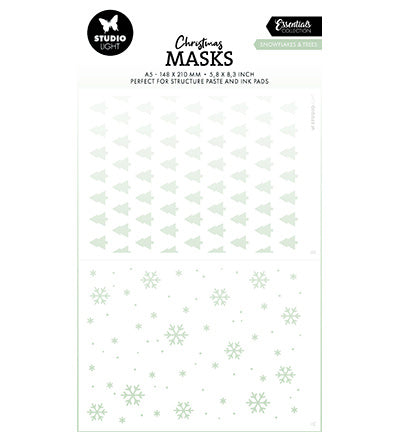 SL Maske Schneeflocken & Bäume Essentials Nr. 291