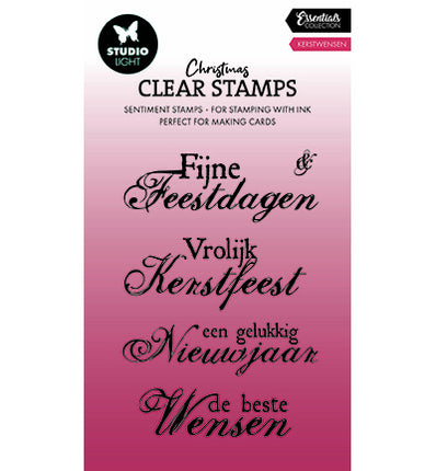 SL Klarsichtstempel Weihnachtswünsche Essentials Nr. 697