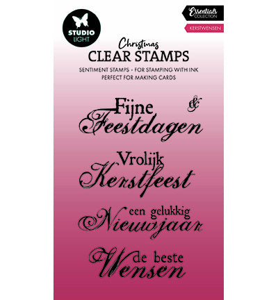 SL Klarsichtstempel Weihnachtswünsche Essentials Nr. 697