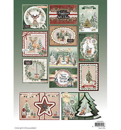 SL Designpapierblock Festlicher Wald Essentials Nr. 200
