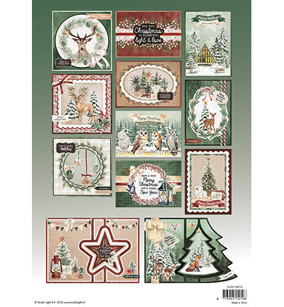 SL Designpapierblock Festlicher Wald Essentials Nr. 200