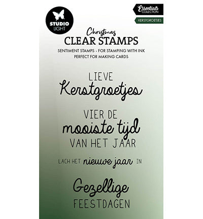 SL Klarsichtstempel Weihnachtsgrüße Essentials Nr. 695