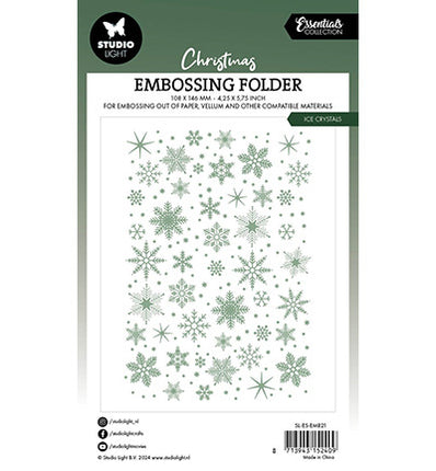 SL Prägefolder Eiskristalle Essentials Nr. 21