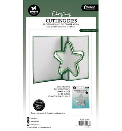 SL Stanzformen Stern Faltkarte Essentials Nr. 839