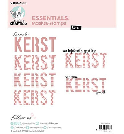 CCL Maske & Stempel Weihnachten Essentials Nr. 09