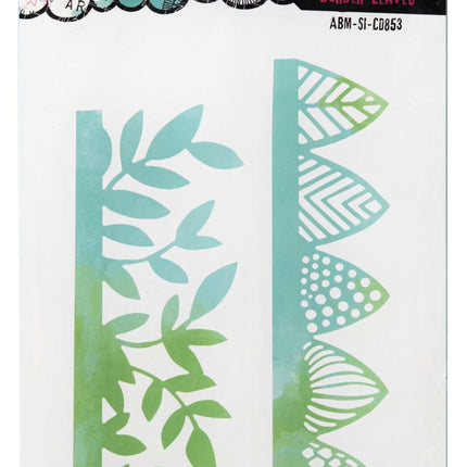 ABM Stanzformen Border-Blätter Signature Collection Nr. 853